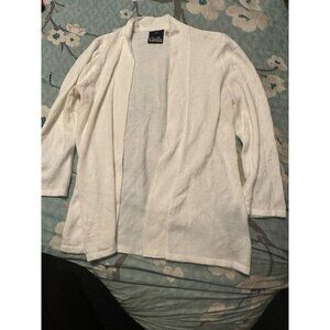 6 FOR $15 Noelle S/M white cardigan